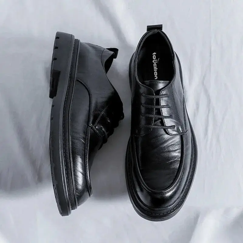 Men'S Shoes Clearance Sale - الدانتيل يصل جولة تو أحذية جلدية