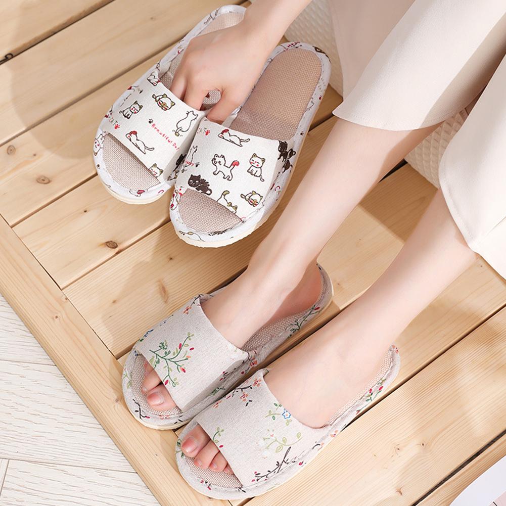 Men Shoes On Sale - شباشب نسائية من الكتان، شباشب منزلية،
