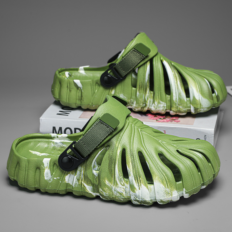 Men Shoes Eu To Us - صنادل مموهة للرجال والنساء ، شبشب