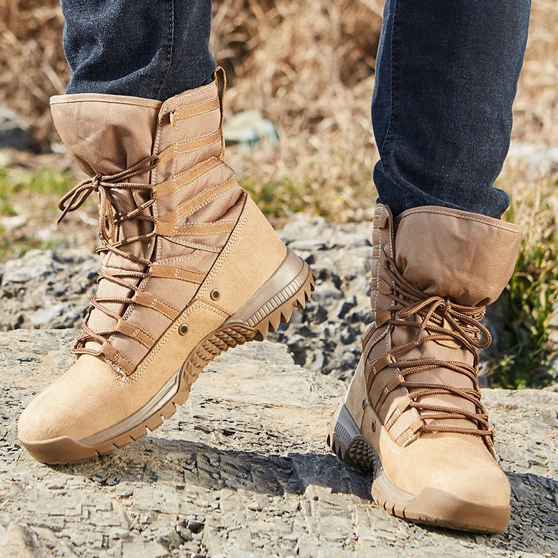 Men Shoes Eu To Us - حار التكتيكية الاتحاد الأوروبي 38-46 عالية