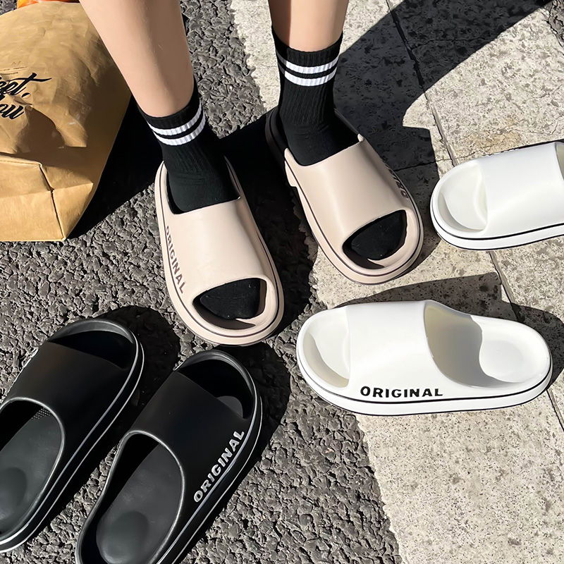 Men'S Shoes For Summer - رجل سميك وحيد الحمام الداخلي المضادة