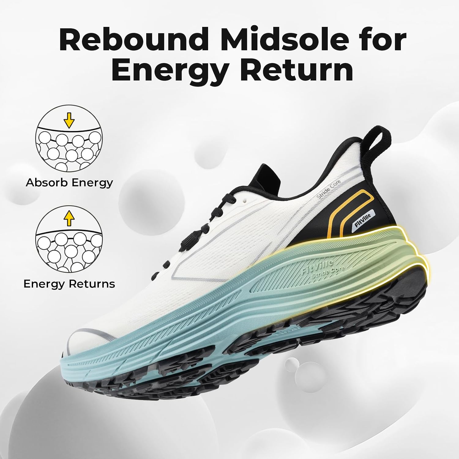 أحذية FitVille الرياضية للرجال - مراجعة Men'S Shoes Plantar Fasciitis وسعره