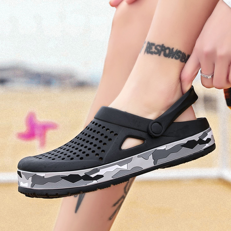 الصيف حذاء رجالي قباقيب النعال - مراجعة Men Shoes Marks وسعره