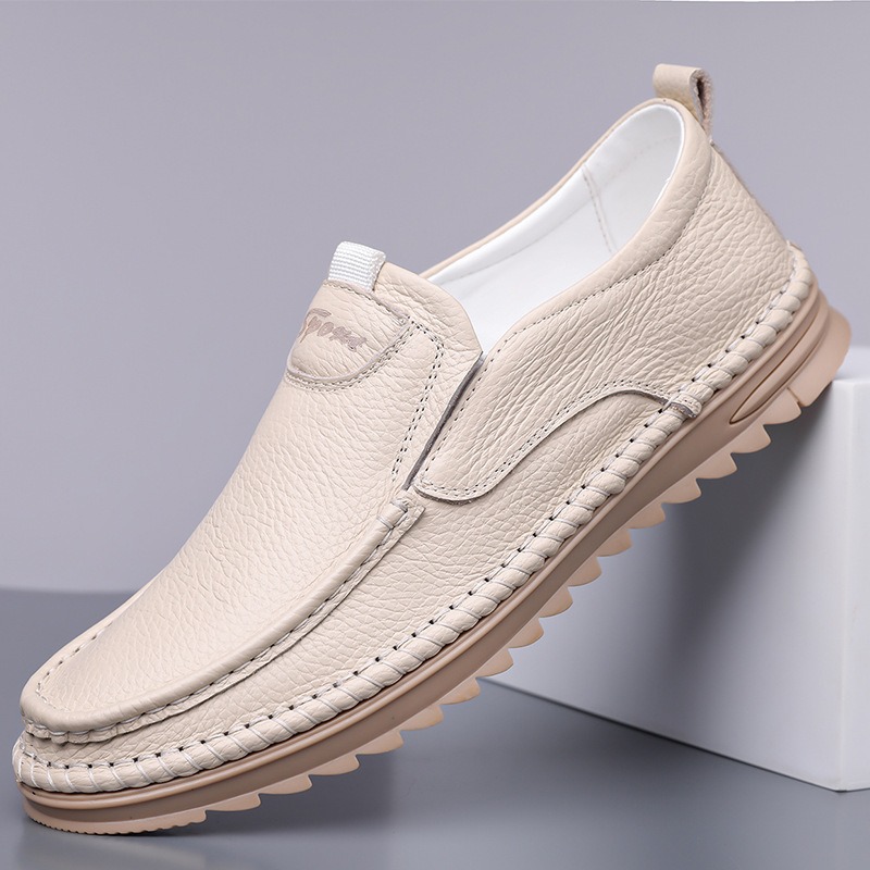 الرجال أحذية من الجلد الحقيقي  - مراجعة Men'S Shoes Size 43 In Us وسعره