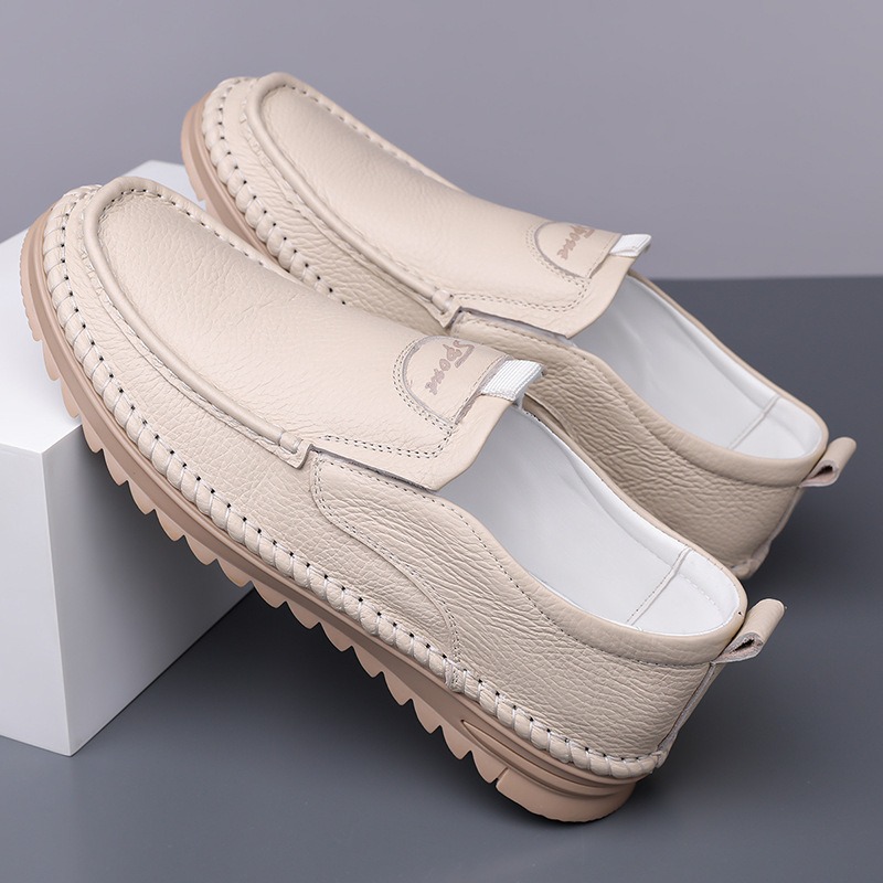 الرجال أحذية من الجلد الحقيقي  - مراجعة Men'S Shoes Size 43 In Us وسعره