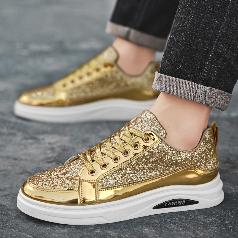 أحذية رياضية رجالية ذهبية 2025 - مراجعة Men'S Shoes Size 43 In Us وسعره