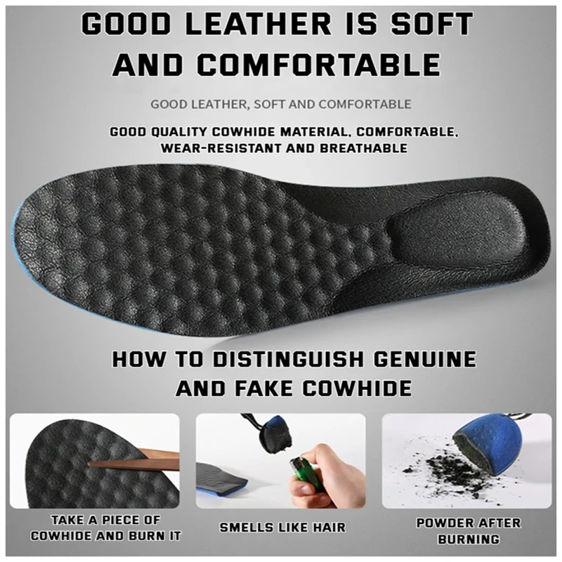 1 زوج نعال الحذاء الجلدية للأق - مراجعة Men'S Shoes Plantar Fasciitis وسعره