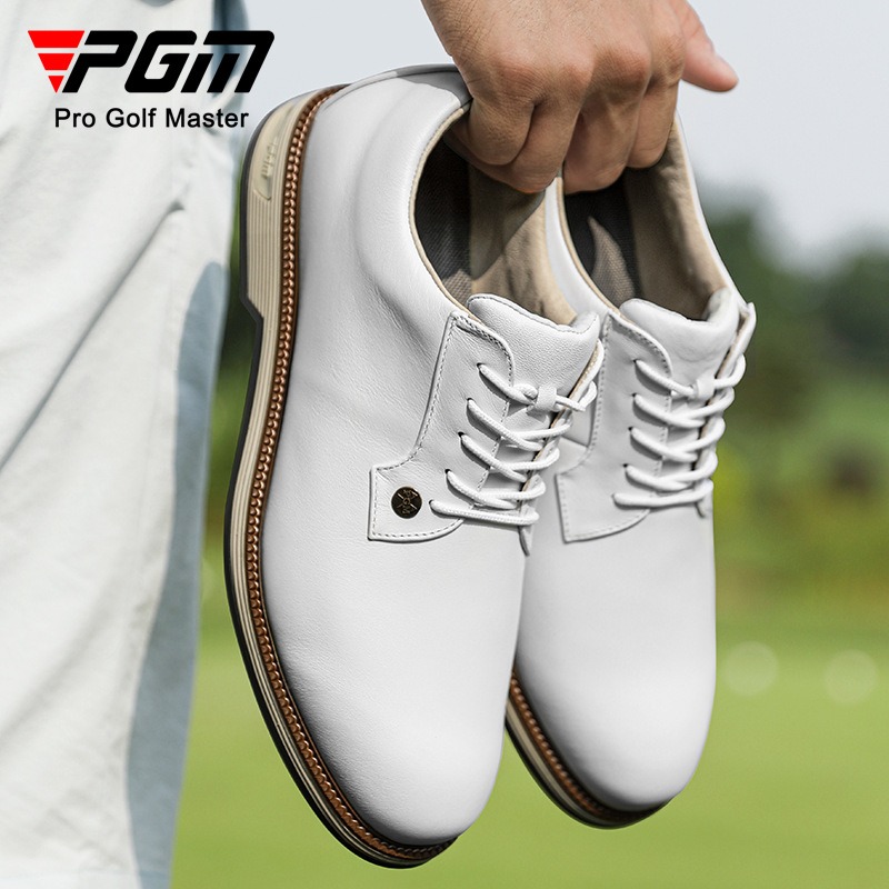أحذية جولف رجالية من جلد البقر - مراجعة Men Shoes Eu To Us وسعره