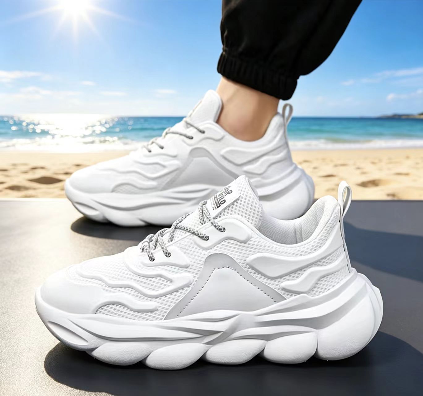 أحذية رجالية ذات نعل سميك مع ش - مراجعة Men'S Shoes That Make You Taller وسعره
