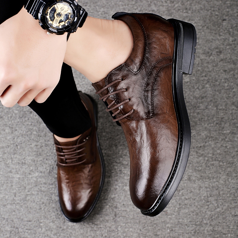 أحذية جلدية كاجوال للرجال لزيا - مراجعة Men Shoes Marks وسعره